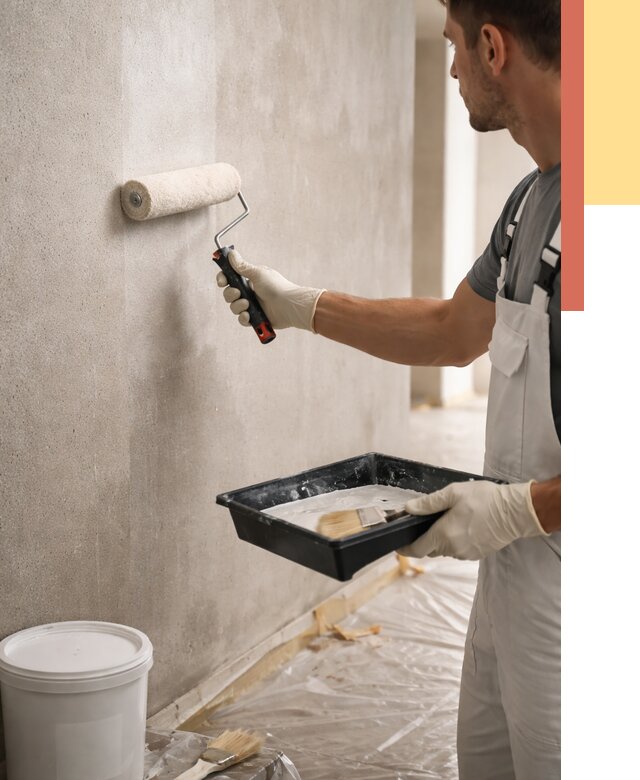 Грунтовка стен в Черкесске от 2243 руб. м2 — быстро, недорого, с материалом | ОТДЕЛОЧНИК-Чрк