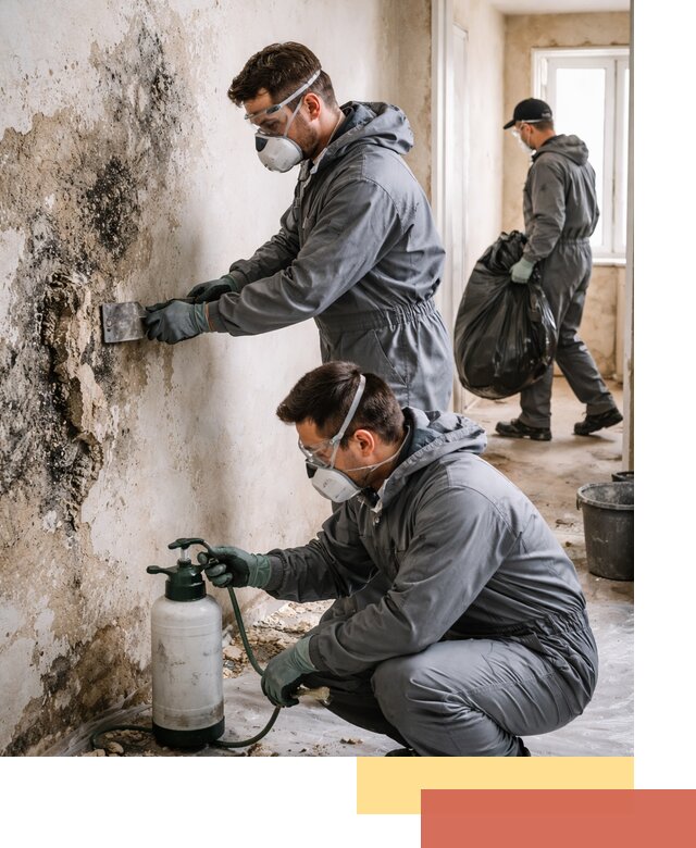 Удаление плесени со стен профессионально в Черкесске