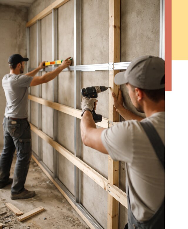 Устройство обрешетки под панели в Черкесске от 2141 руб. — монтаж под ключ | ОТДЕЛОЧНИК-Чрк