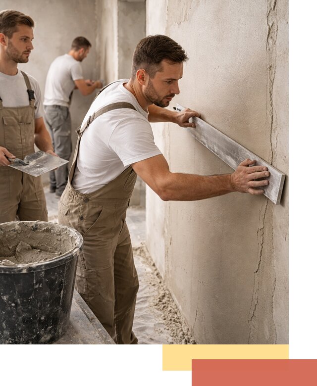 Штукатурка стен без маяков в Черкесске быстро и качественно