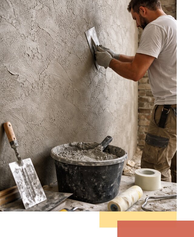 Декоративная штукатурка лофт в Черкесске — отделка стен и потолков