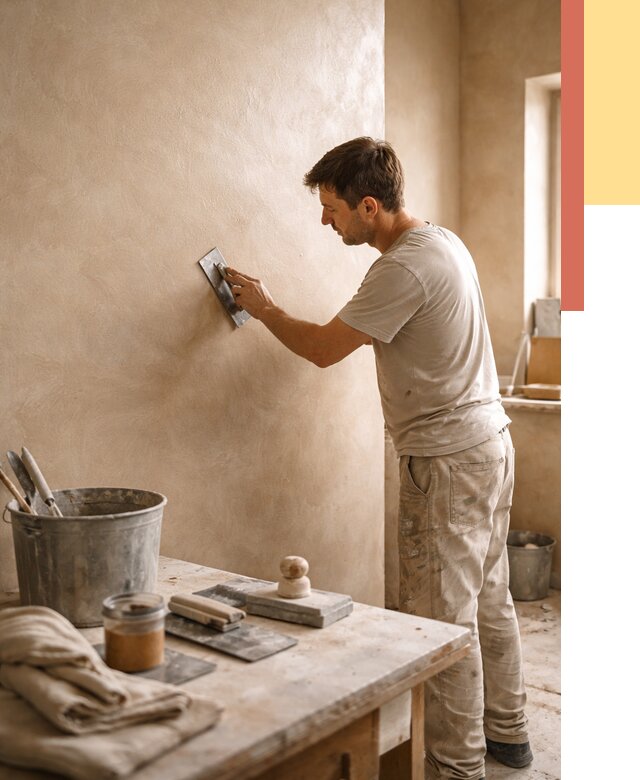 Марокканская штукатурка таделакт в Черкесске под ключ от 4282 руб. | ОТДЕЛОЧНИК-Чрк