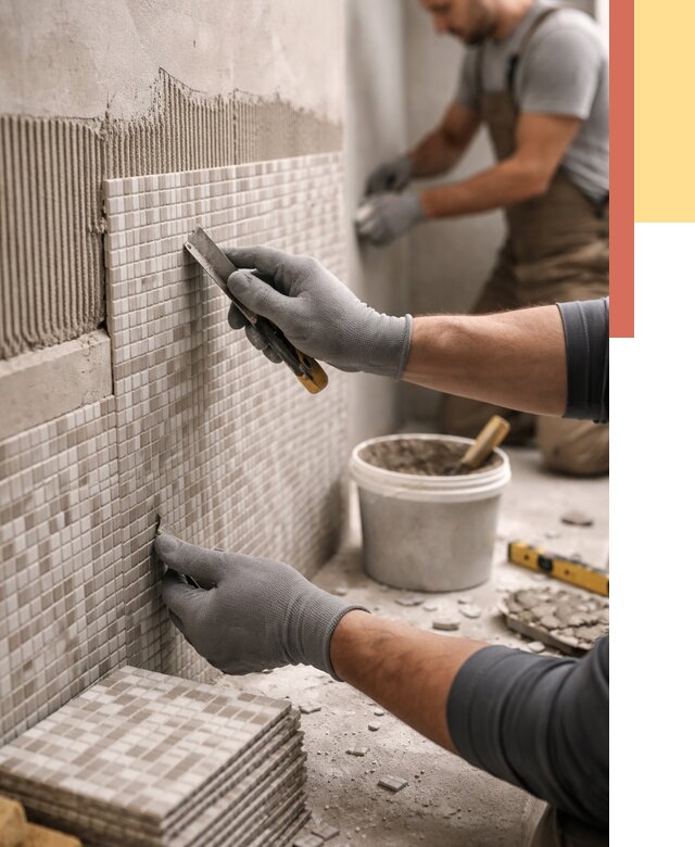 Облицовка стен мозаикой в Черкесске от 3263 руб/м2 — укладка мозаики на стены | ОТДЕЛОЧНИК-Чрк