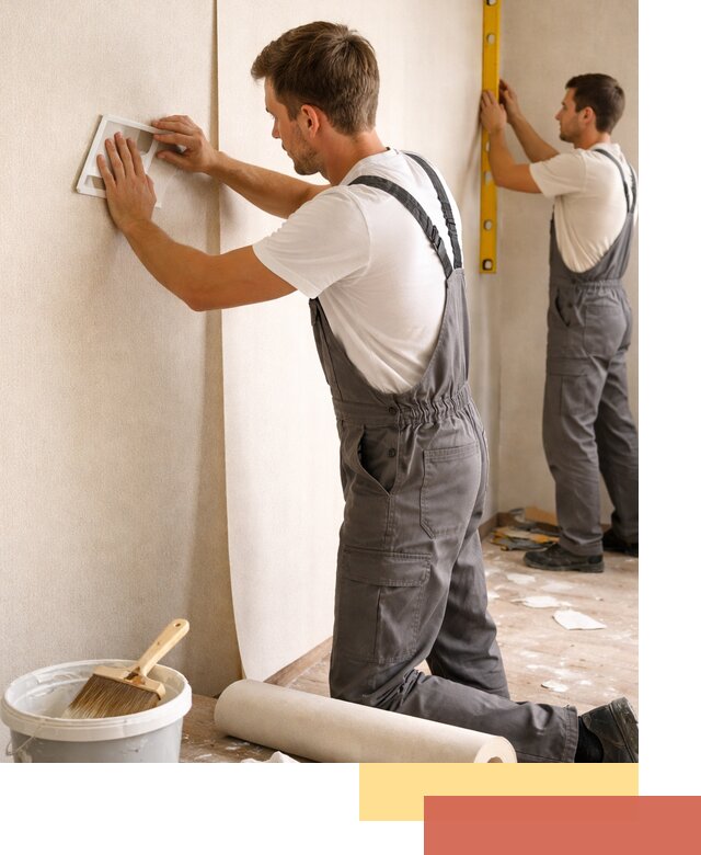 Поклейка бумажных обоев в Черкесске качественно и недорого