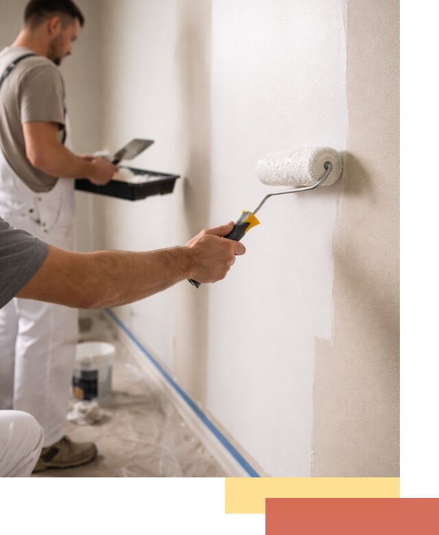 Покраска стен акриловой краской профессионально в Черкесске