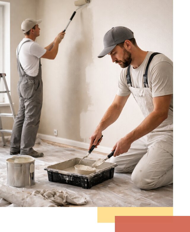 Покраска стен в квартире в Черкесске — профессионально и аккуратно