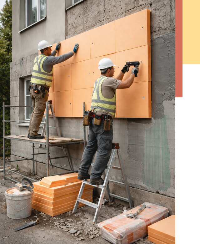 Утепление стен пеноплексом в Черкесске от 1886 руб./м2 — быстро и недорого | ОТДЕЛОЧНИК-Чрк