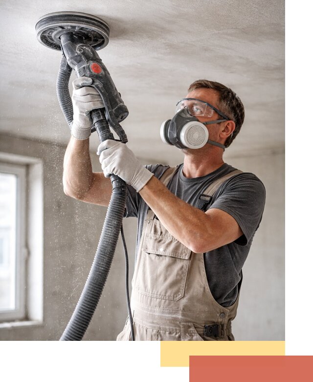 Шлифовка потолка в Черкесске — качественная подготовка под отделку