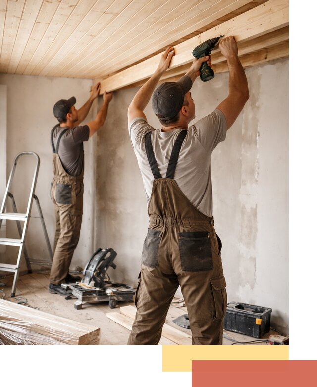 Монтаж потолка из вагонки в Черкесске профессионально и аккуратно