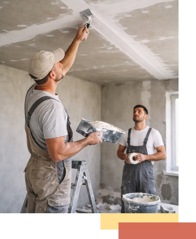 Обработка швов потолка ГКЛ в Черкесске: качественная заделка и шпатлевка