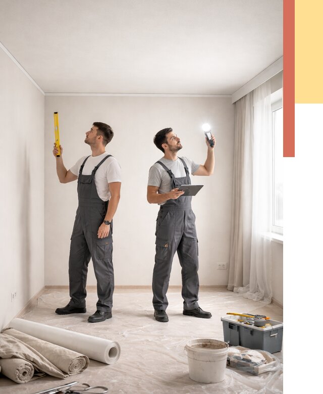 Отделка потолка в Черкесске недорого от 765 руб/м2 | Услуги ОТДЕЛОЧНИК-Чрк