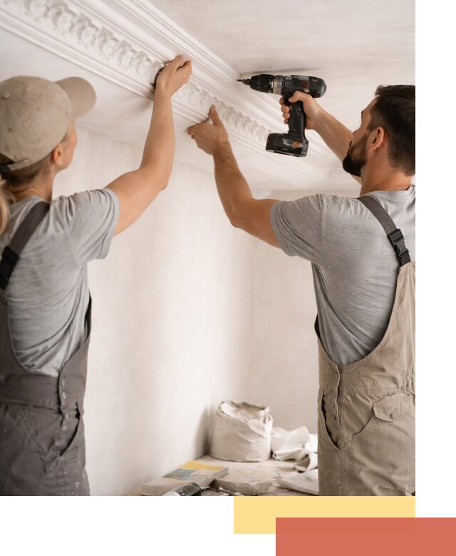 Профессиональный монтаж лепнины на потолок в Черкесске