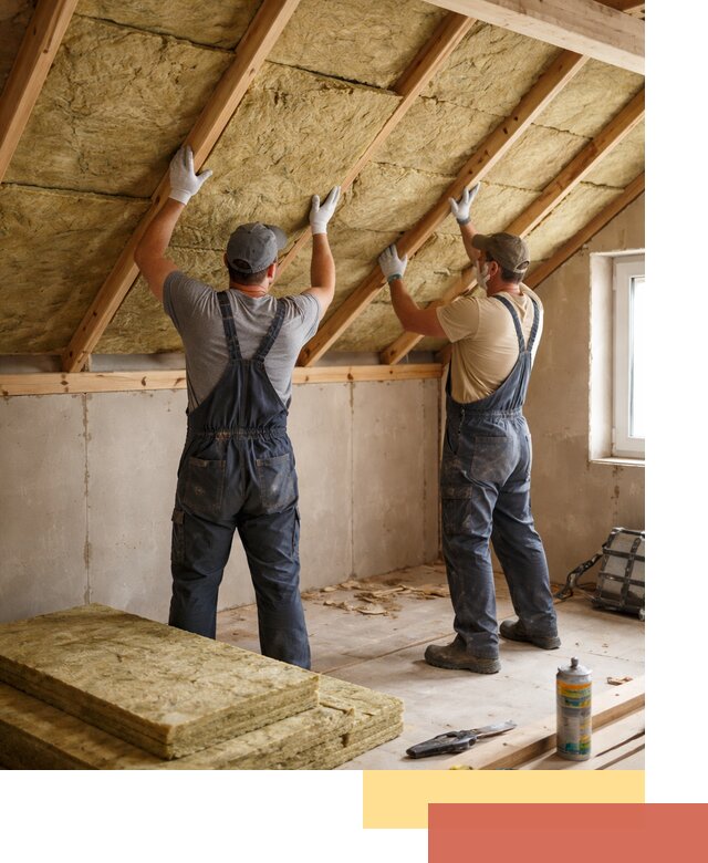 Утепление потолка минеральной ватой в Черкесске